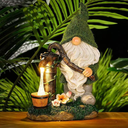 🌺🌺Summer Sale 49% OFF🔥Outdoor Garden Gnomes with LED Solar Light