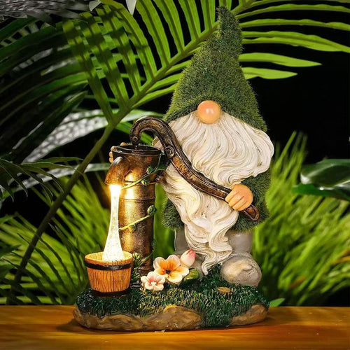 🌺🌺Summer Sale 49% OFF🔥Outdoor Garden Gnomes with LED Solar Light