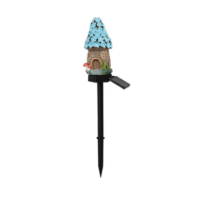 🍄Solar Fairy-Tale Mushroom Cottage Garden Light