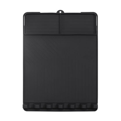 🍖Blackstone Grill Side Shelf Mat – Silicone Grease-Proof Tool Holder with Raised Edges & Storage Strap