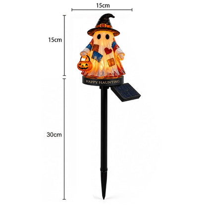 🔥🔥TODAY'S SPECIAL OFFER-50% OFF 🔥Lighted Vintage Patchwork Ghost Solar Garden Light