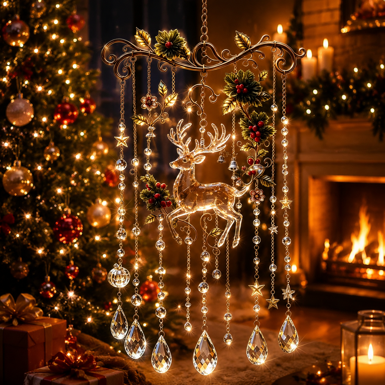 ⏰LIMITED TIME 49% OFF!🔥🔥Last 30pcs🔥 -High-quality handmade Christmas window decorations