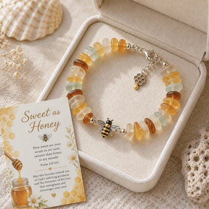 🔥Last Day 49% OFF - 🩵 Sea Glass Blessing Bracelet
