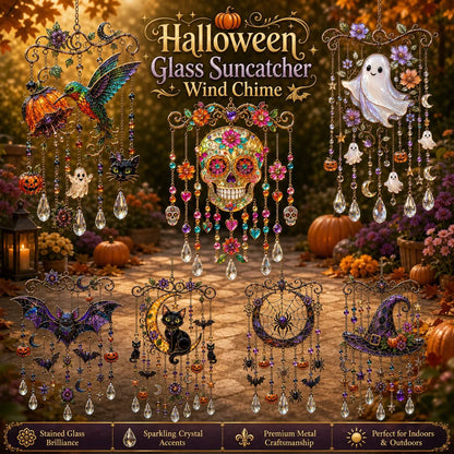 Halloween Suncatcher Wind Chime