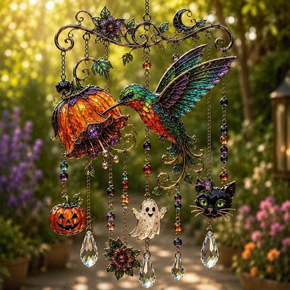 Halloween Suncatcher Wind Chime