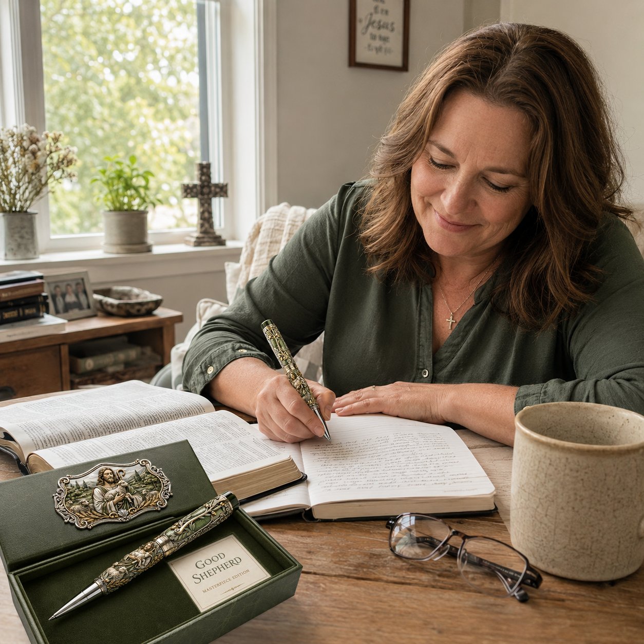 🔥 LAST DAY 49% OFF – ✝️ Sacred Legacy Faith-Inspired Keepsake Pen Collection | 6 Devotional Designs for Prayer Journaling, Bible Study & Meaningful Christian Gifts 🖊️✨