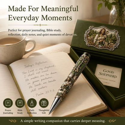 🔥 LAST DAY 49% OFF – ✝️ Sacred Legacy Faith-Inspired Keepsake Pen Collection | 6 Devotional Designs for Prayer Journaling, Bible Study & Meaningful Christian Gifts 🖊️✨