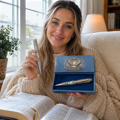 🔥 LAST DAY 49% OFF – ✝️ Sacred Legacy Faith-Inspired Keepsake Pen Collection | 6 Devotional Designs for Prayer Journaling, Bible Study & Meaningful Christian Gifts 🖊️✨