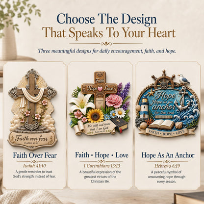 🎉🔥HOT SALE🔥✝️ Magnetic Inspirational Bible Verse Fridge Decor — A Daily Reminder of Faith