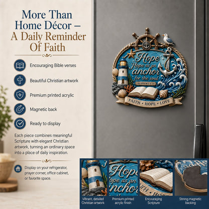 🎉🔥HOT SALE🔥✝️ Magnetic Inspirational Bible Verse Fridge Decor — A Daily Reminder of Faith