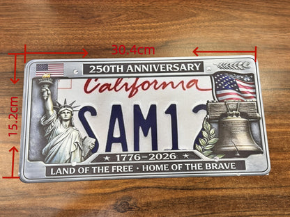 🦅LAST DAY 49% OFF-🔥250th Anniversary Commemorative License Plate Frame