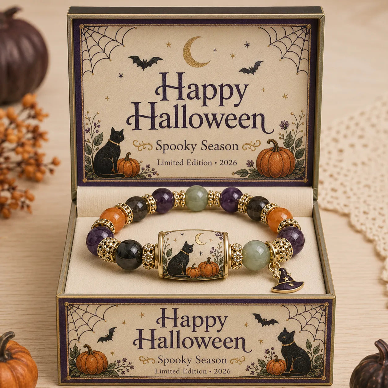💥💥LAST DAY 49% OFF👻 Halloween Ghost Charm Bracelet