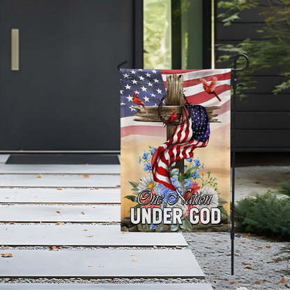 ❤️Flagwix American Flag - Patriotic One Nation Under God Flag