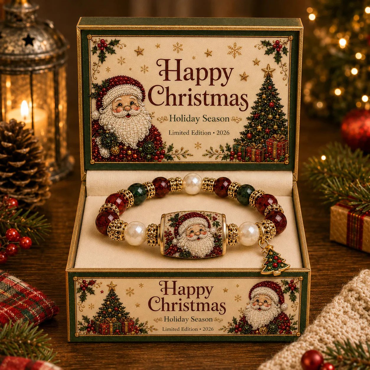 💥🎄 Last Day Big Sale– 🎄 Christmas Magic Collection Bracelet — Limited Edition