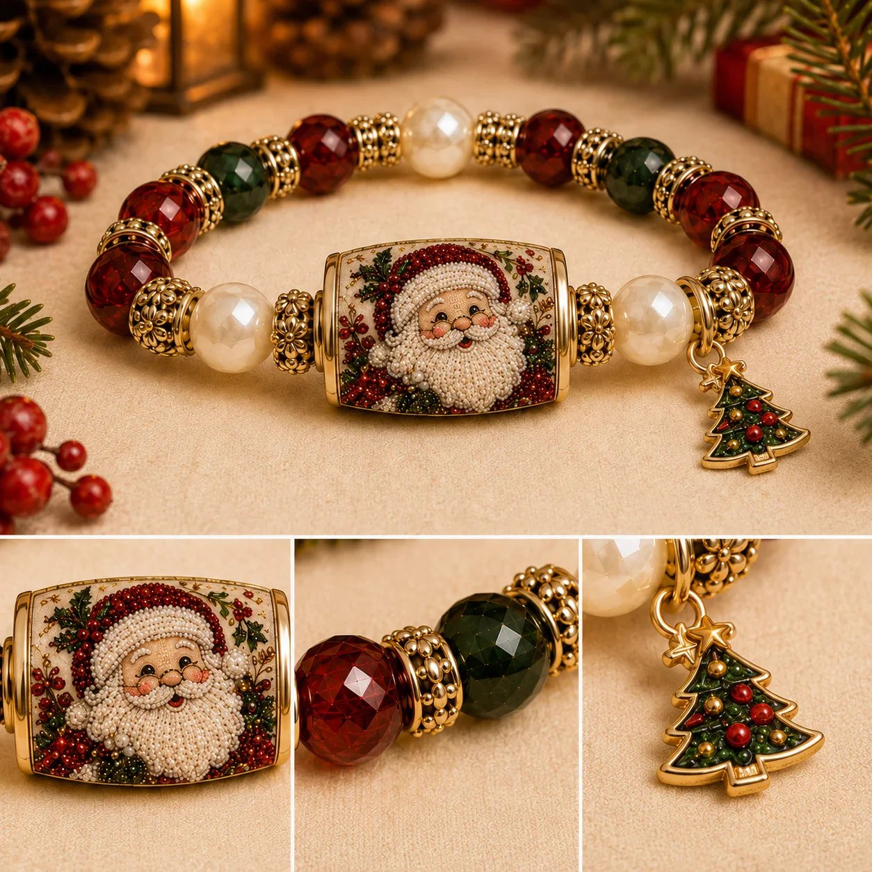 💥🎄 Last Day Big Sale– 🎄 Christmas Magic Collection Bracelet — Limited Edition