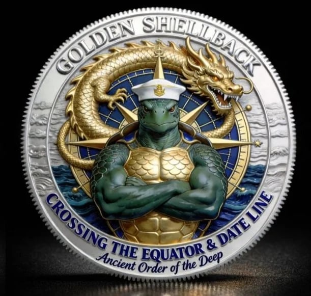 ⭐⭐2026 USA Sale: Up to 50% OFF - 🔥Golden Shellback Cap