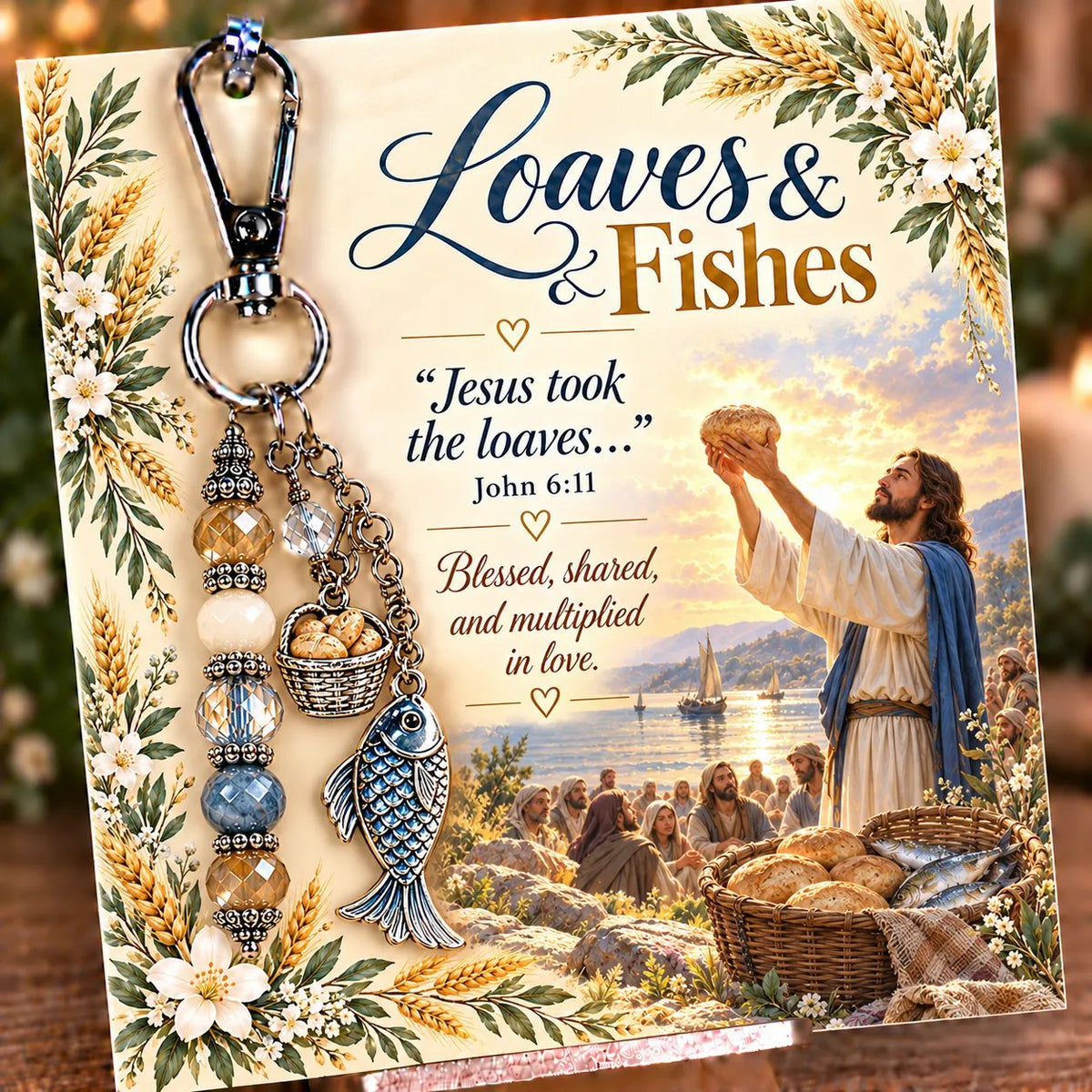 ✝️ Carry Your Faith With You - Christian Scripture & Prayer Keepsake Keychain