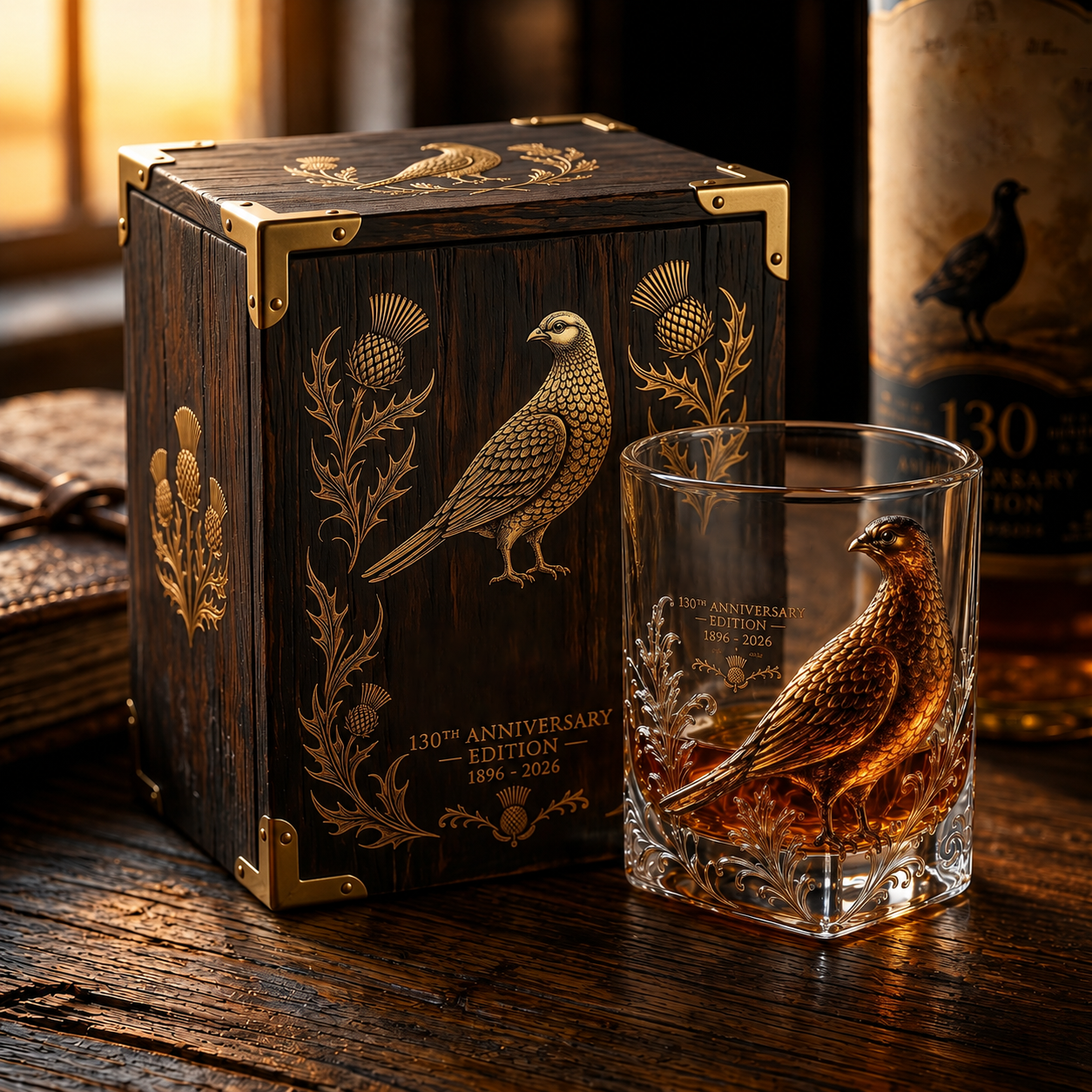 🦃The Famous Grouse 130th Anniversary Whisky Glass
