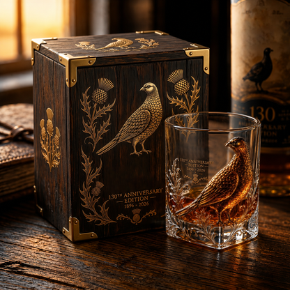 🦃The Famous Grouse 130th Anniversary Whisky Glass