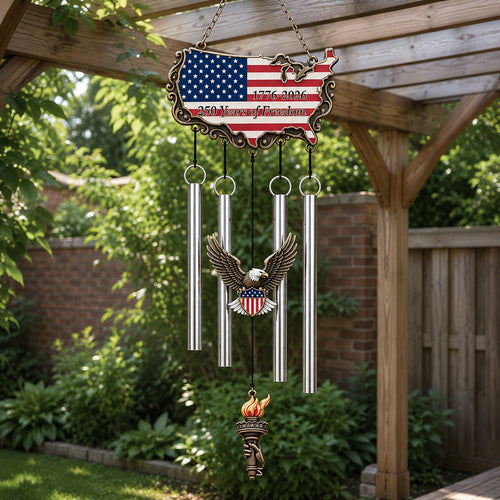 🎐🎐🇺🇸 250 Anniversary Freedom Memorial Wind Chime