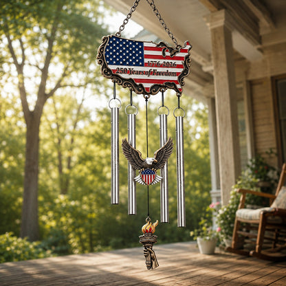 🎐🎐🇺🇸 250 Anniversary Freedom Memorial Wind Chime