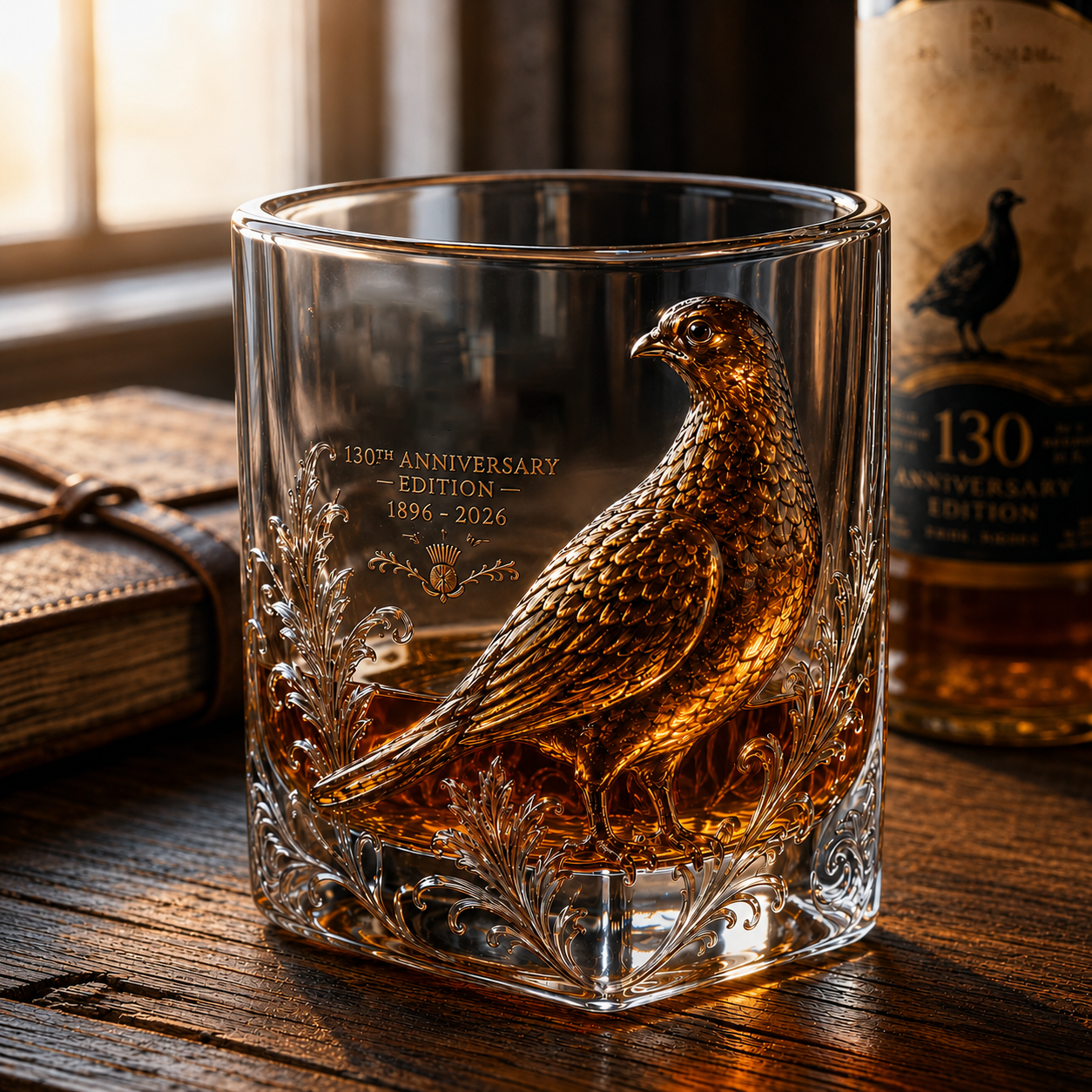 🦃The Famous Grouse 130th Anniversary Whisky Glass