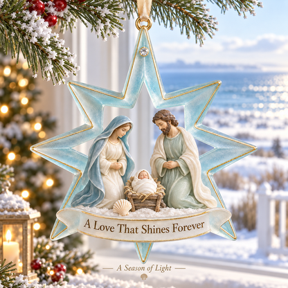 🎅🎅2026 Christmas Gift 50% Off--Coastal Holy Night: The Birth of Love | Nativity by the Sea
