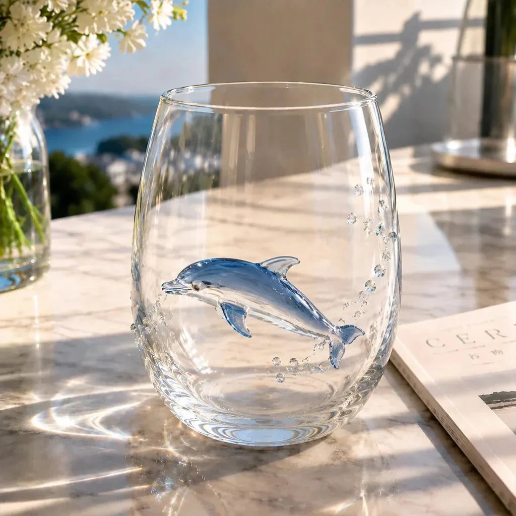 🎁The Perfect Beach House Gift 🌊3D Ocean Animal Artisan Glassware Collection