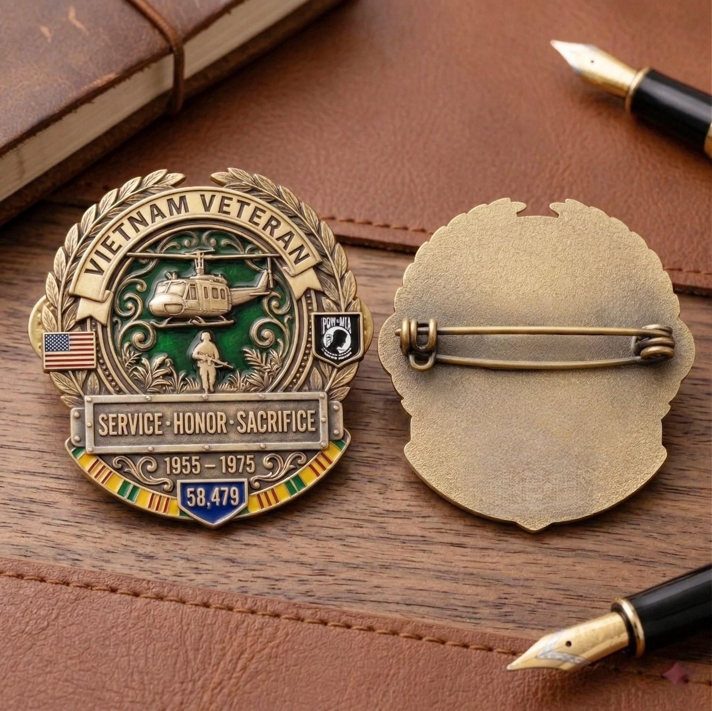 🦅🦅LAST DAY 49% OFF - 🎖️Vietnam Veteran Honor Commemorative Pin