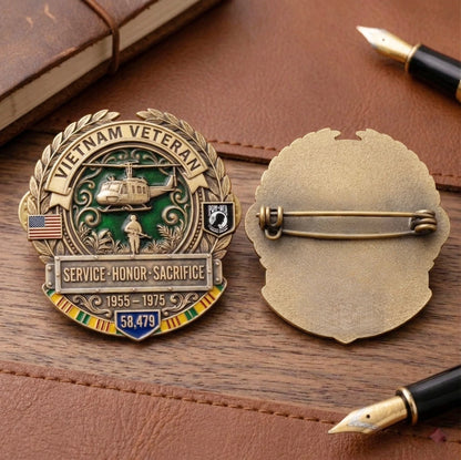 🦅🦅LAST DAY 49% OFF - 🎖️Vietnam Veteran Honor Commemorative Pin