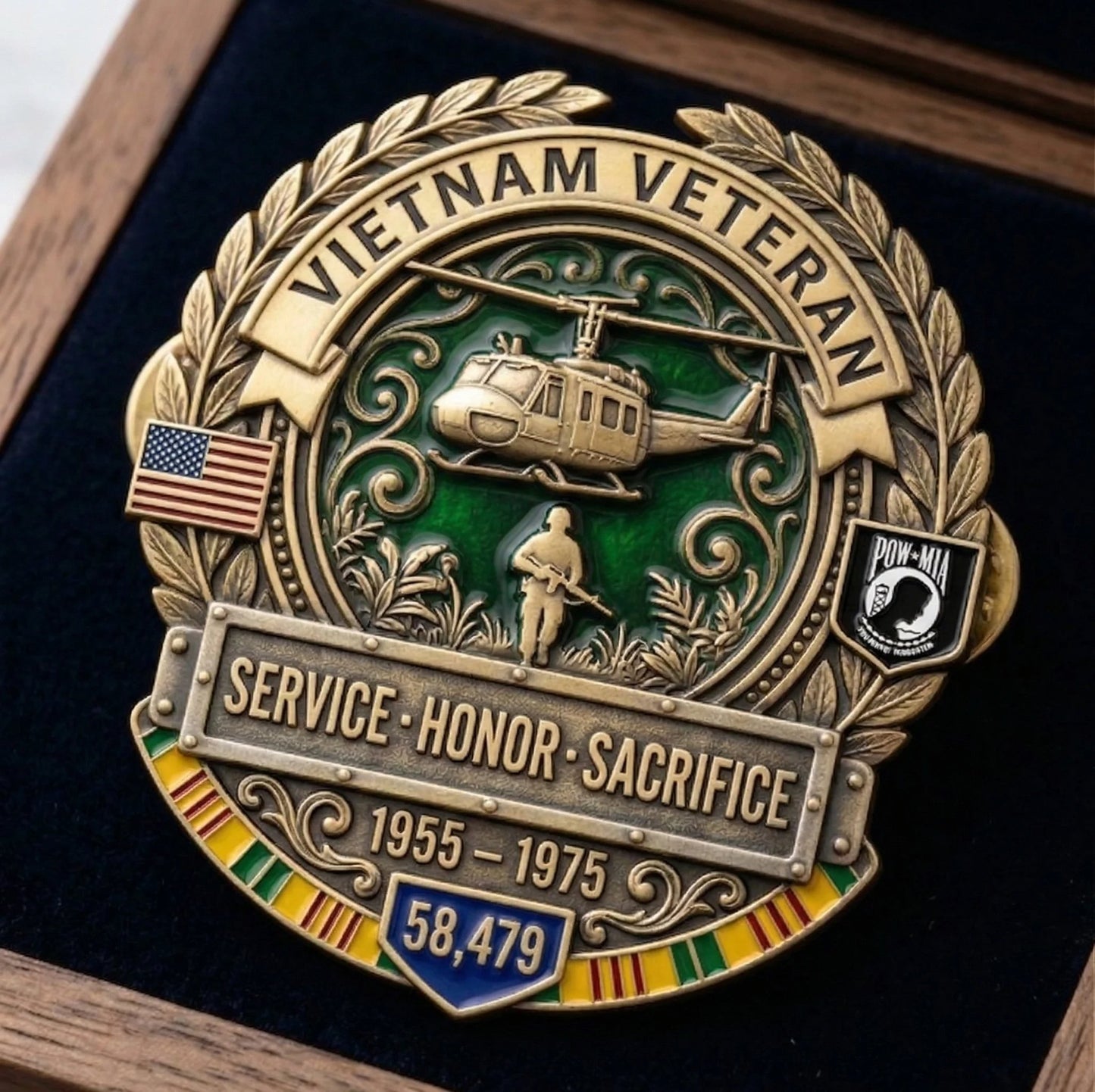 🦅🦅LAST DAY 49% OFF - 🎖️Vietnam Veteran Honor Commemorative Pin