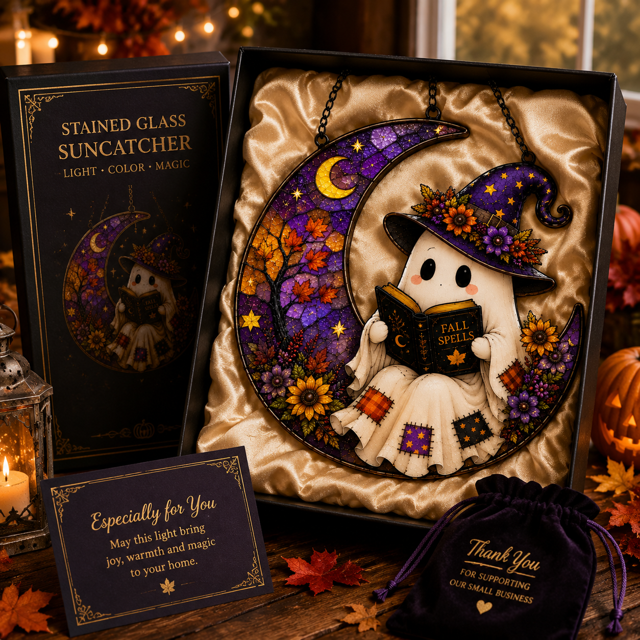 ⏰LIMITED TIME 49% OFF!🔥Cute Halloween Ghost Window Hanging Decoration