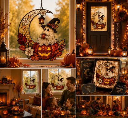 ⏰LIMITED TIME 49% OFF!🔥Cute Halloween Ghost Window Hanging Decoration
