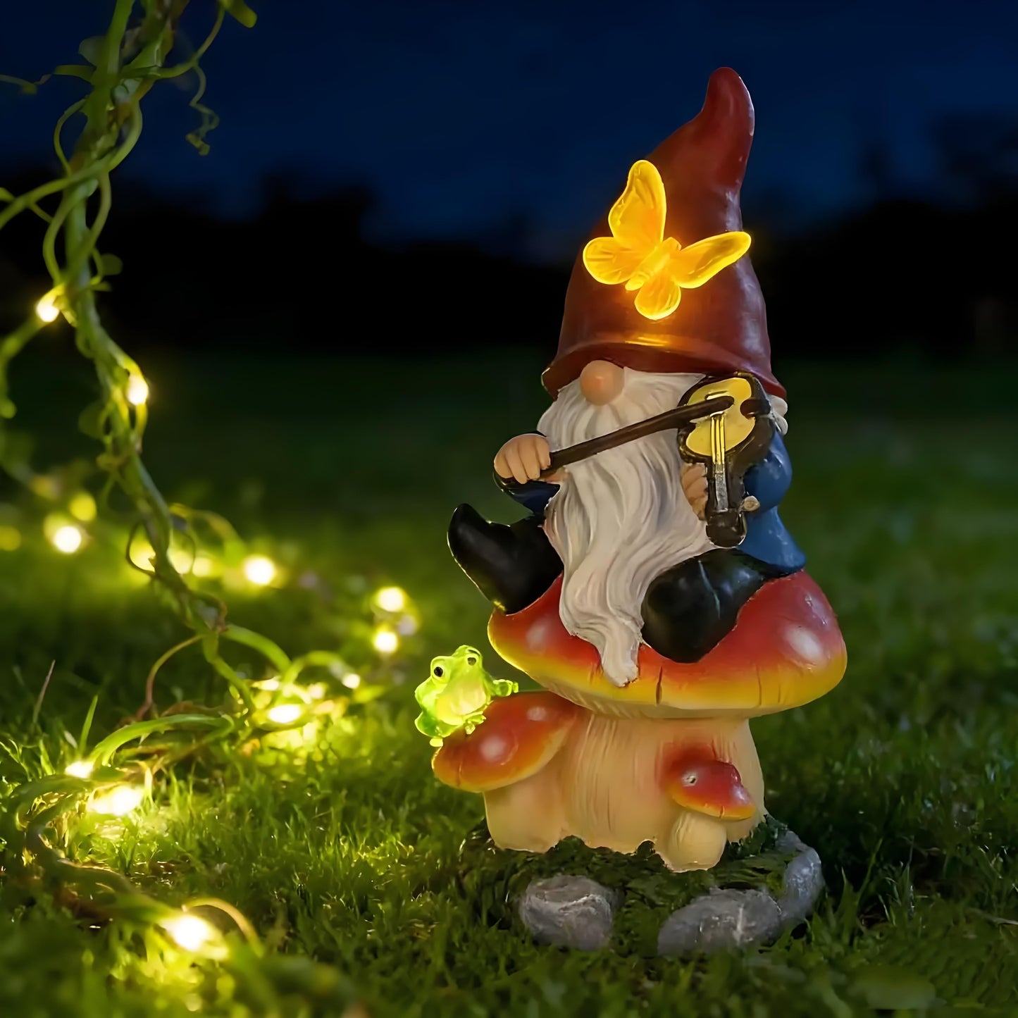 🌺🌺Summer Sale 49% OFF🔥Outdoor Garden Gnomes with LED Solar Light