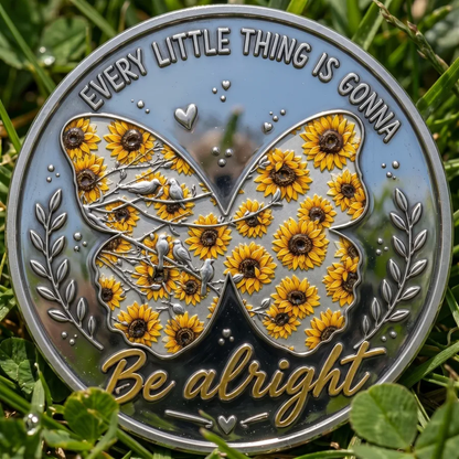 🔥🔥Hot Sale 49% OFF🌟Be Alright Sunflower Coin