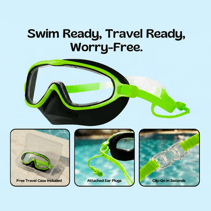 🏊  TibaToes™ Kids Swim Goggles Collection