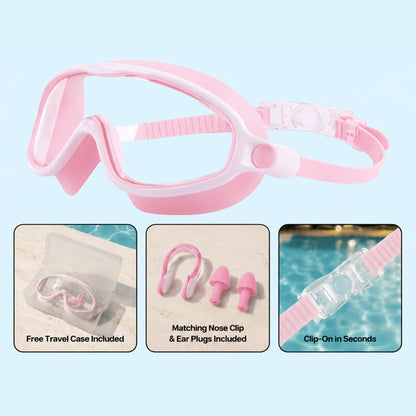 🏊  TibaToes™ Kids Swim Goggles Collection