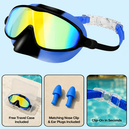 🏊  TibaToes™ Kids Swim Goggles Collection