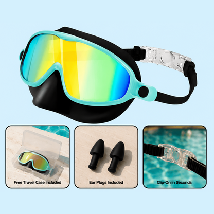 🏊  TibaToes™ Kids Swim Goggles Collection