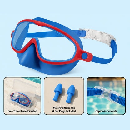🏊  TibaToes™ Kids Swim Goggles Collection