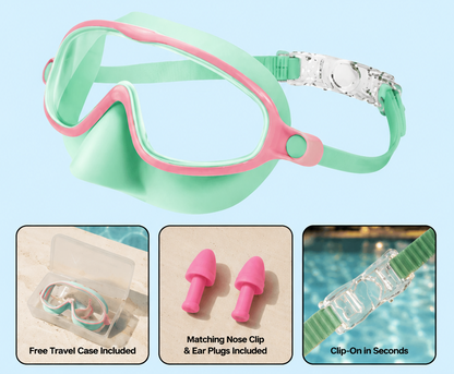 🏊  TibaToes™ Kids Swim Goggles Collection