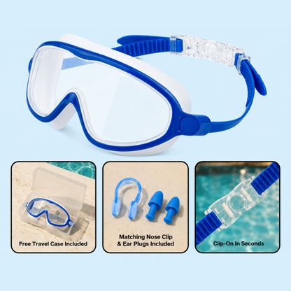 🏊  TibaToes™ Kids Swim Goggles Collection