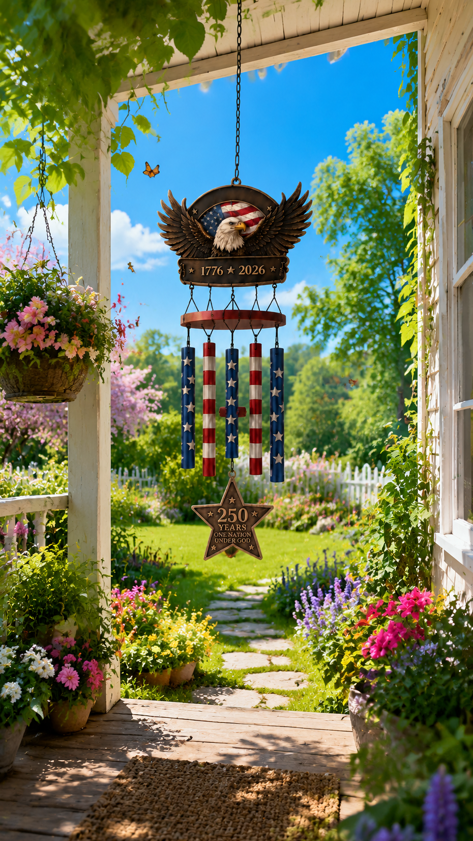 🎐🎐Last Day 49% OFF -250 Years of FreedomTM Commemorate Wind Chime